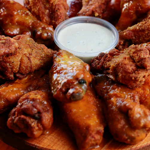 6 Hot Wings