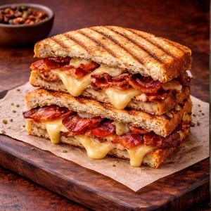 Bacon and Cheese Panini