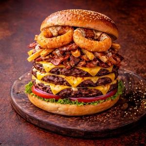 Quadzilla Burger