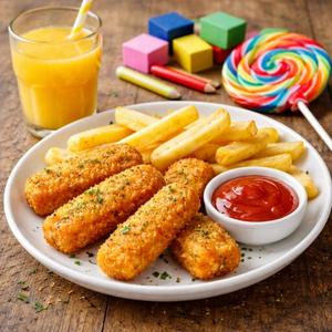 Kids Fish Fingers 4 Pcs