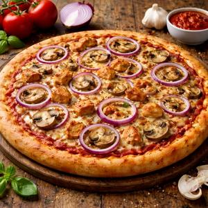 Chicken Kiev Pizza