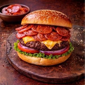 Pepperoni Burger