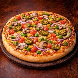 Hot Vegetarian Pizza